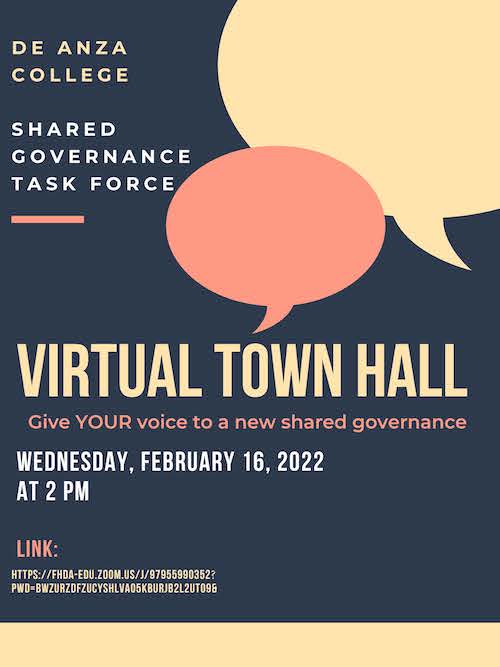 Town Hall flyer