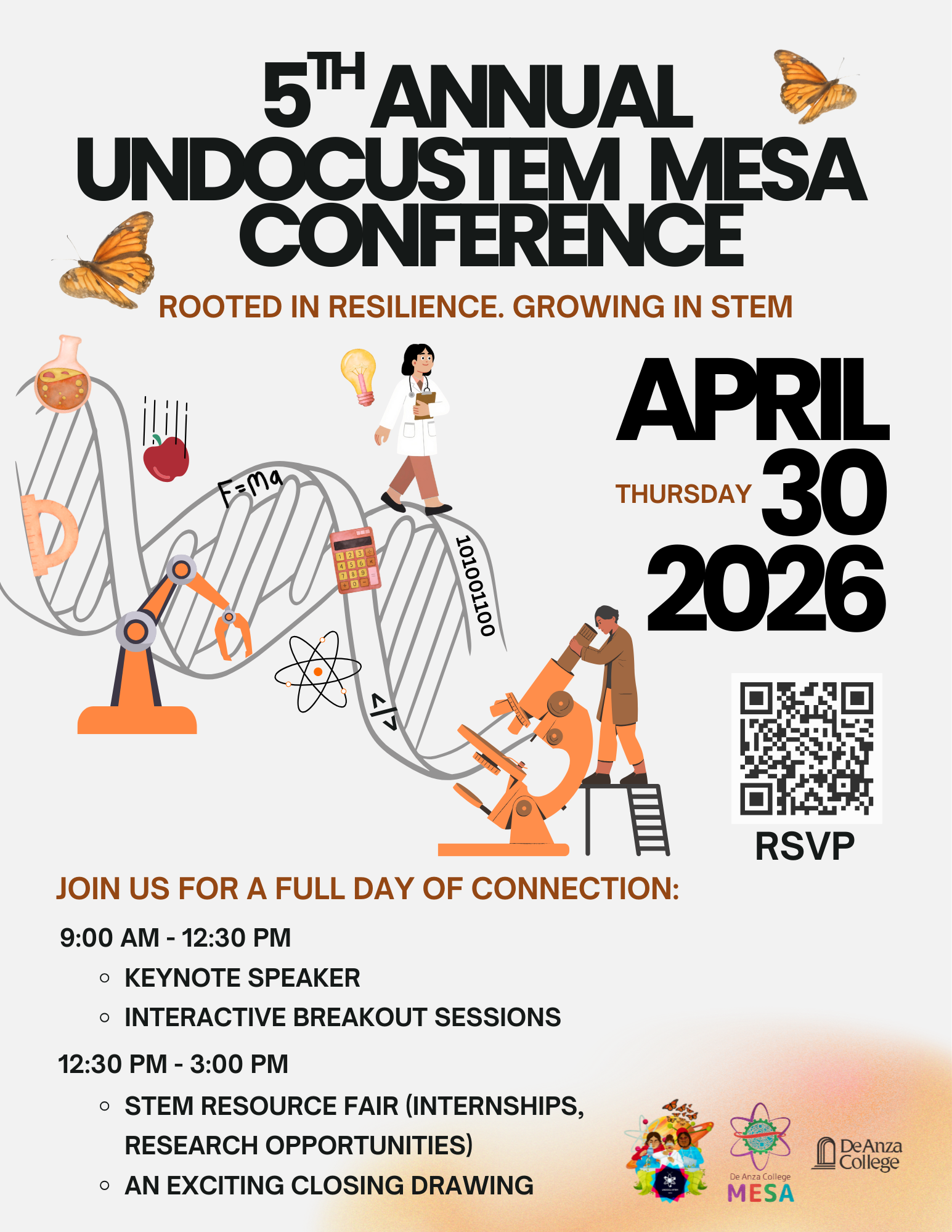 STEM MESA Outreach 2026 undocustem conference flyer