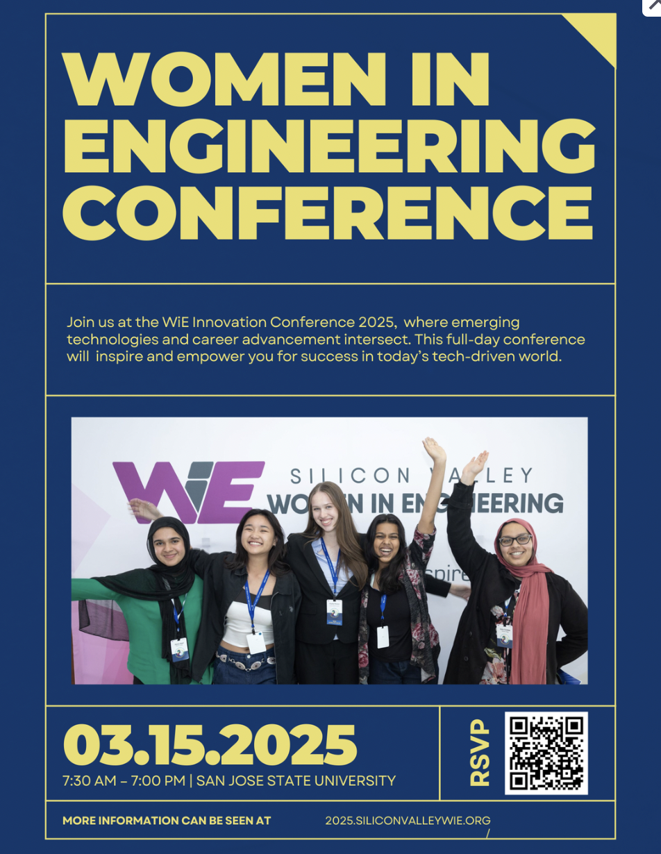 flyer for WiE (SJSU) Conference