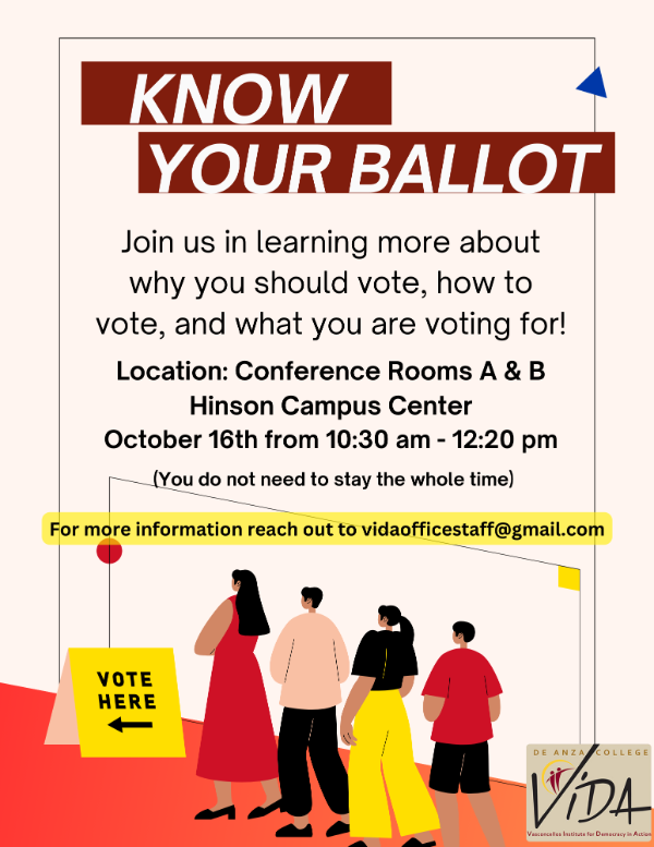 know your ballot flyer